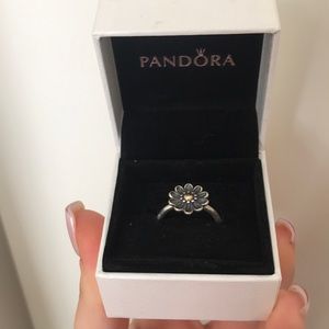 14k & silver limited edition pandora ring